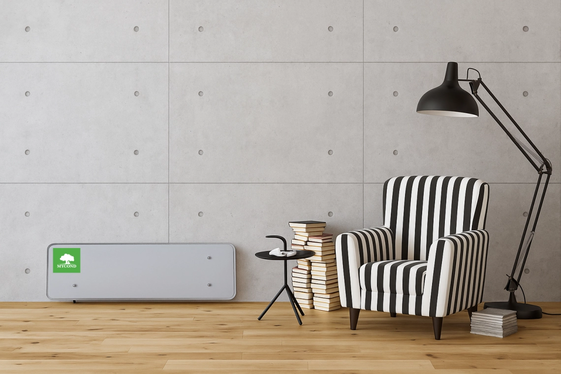 Elegantna moderna ventilokonvektorska jedinica koja poboljšava učinkovitost klimatizacije.
