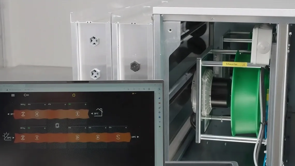 Automatizirano upravljanje ventilacijskom jedinicom MyCond WindMe točnost i upravljanje u stvarnom vremenu