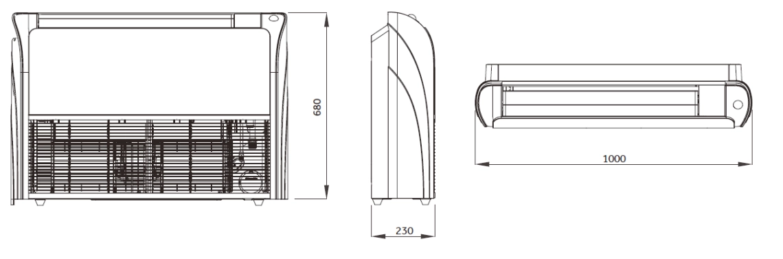 Ukupne dimenzije MyCond Convertible-a - 1