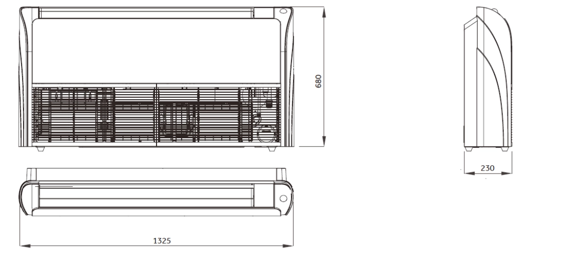 Ukupne dimenzije MyCond Convertible-a - 2