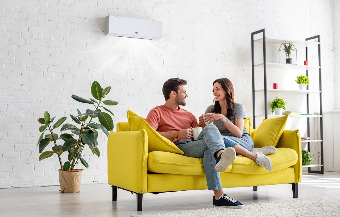 Zidne ventilokonvektorske jedinice serije MyCond FHW spojene u Modbus mrežu.