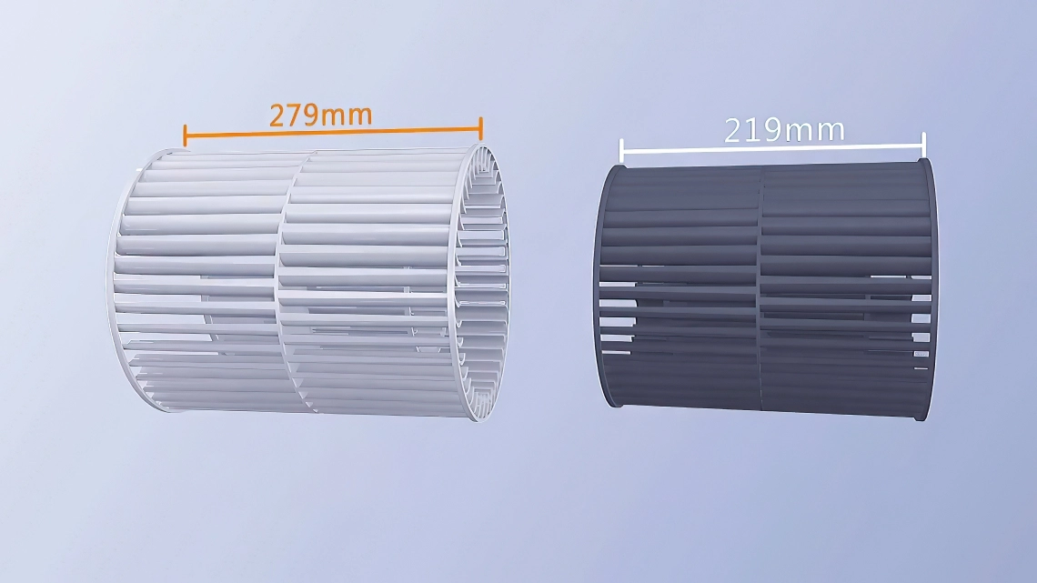 MyCond kanal visokog ESP-a, povećani kotač ventilatora 279 mm