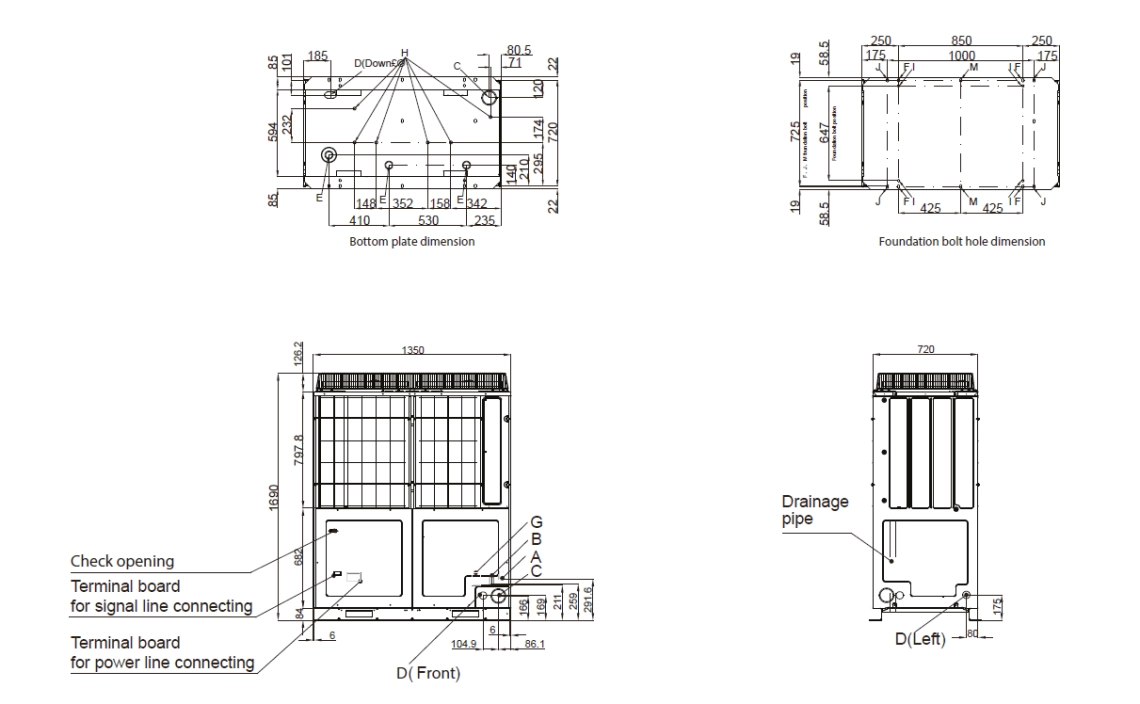 Ukupne dimenzije MyCond MRF 6 - 1