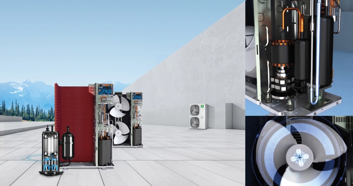 MyCond MRF S kompresorska ventilatorska konstrukcija s inverterskom tehnologijom