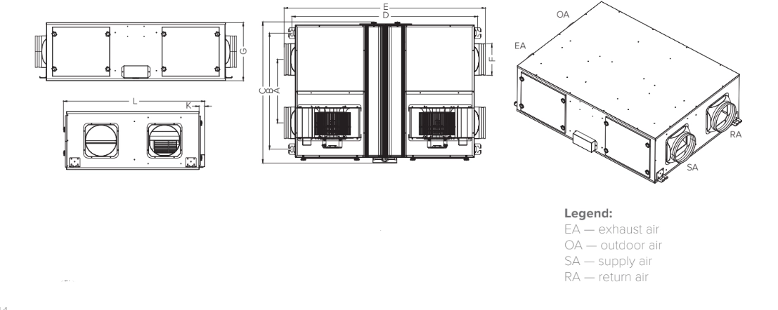 MyCond MVC***-A Ukupne dimenzije - 2