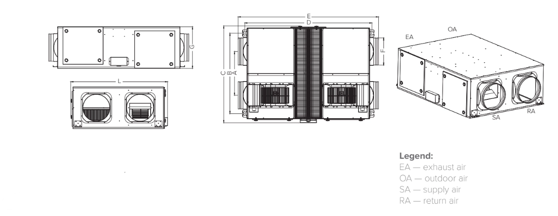 MyCond MVC***-A Ukupne dimenzije - 3