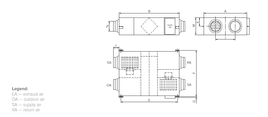 MyCond MVS***-DW Ukupne dimenzije - 1