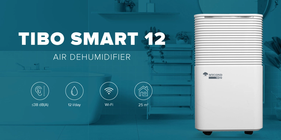 MyCond TIBO Smart 12 učinkovito odvlaživanje zraka za velike prostorije