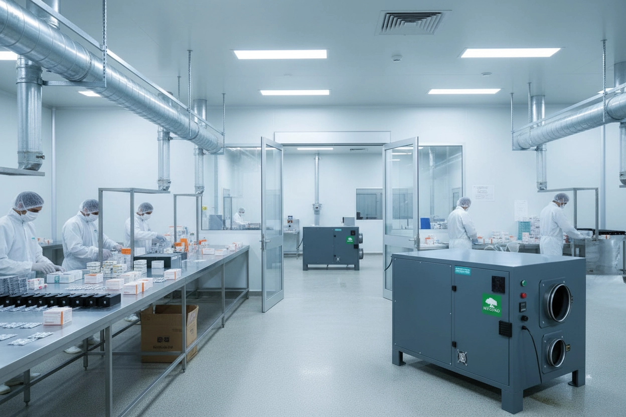 Adsorpcijski sušač zraka za industrijske objekte Mycond DESS