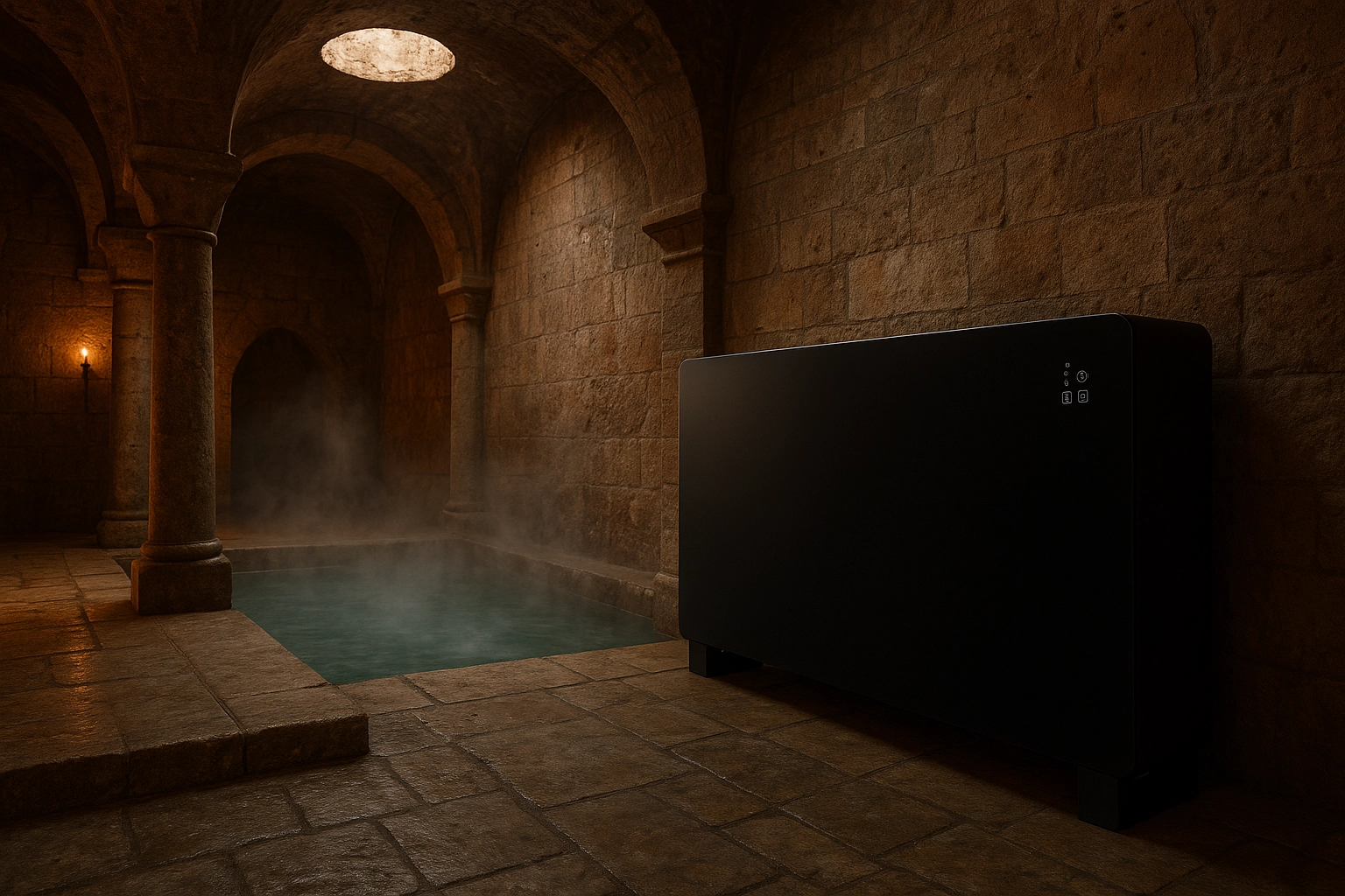 Odvlaživač za bazen visoka pouzdanost komponenti, Mycond MBA-G