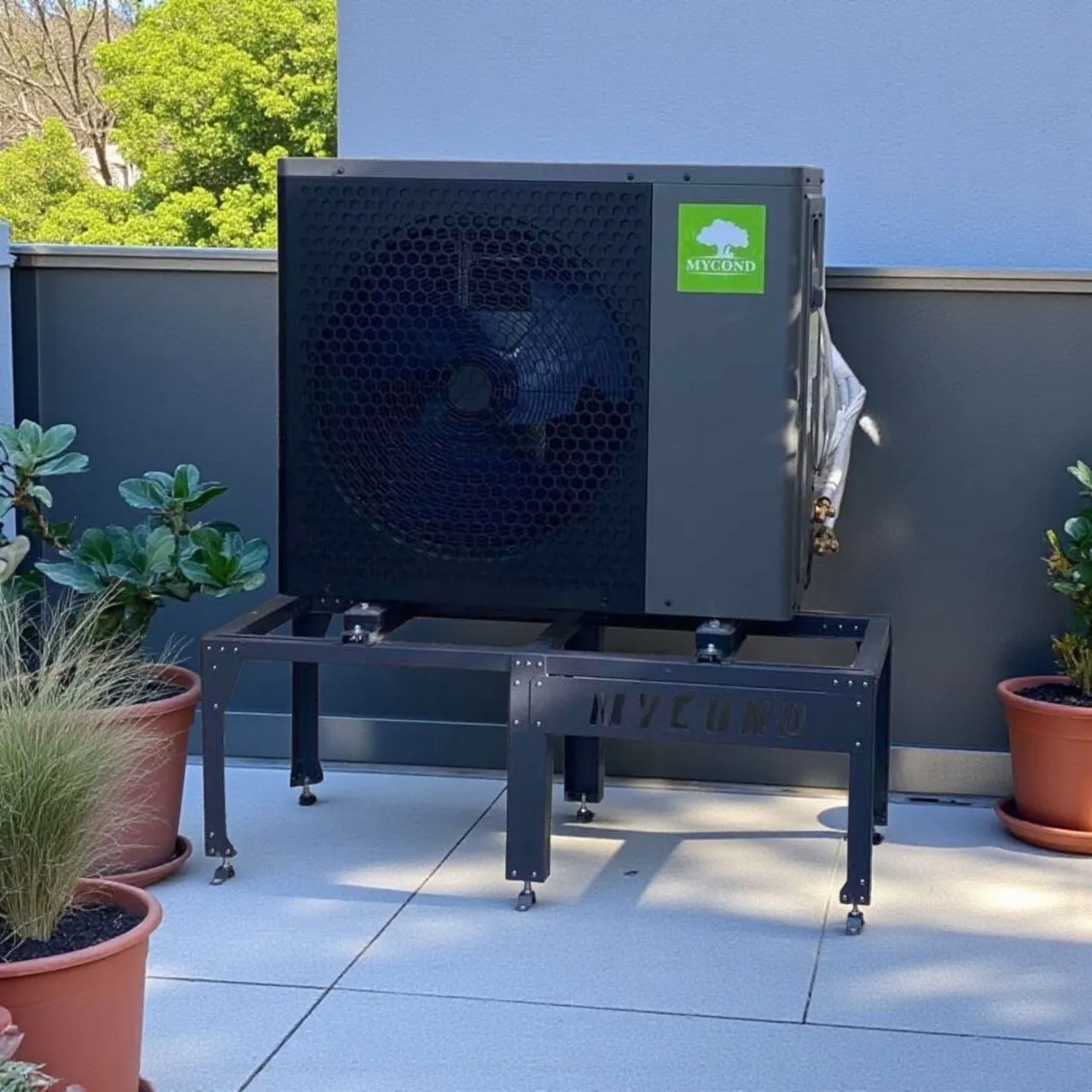 Obiteljska kuća s toplinskim pumpama Mycond Split serije BeeHeat