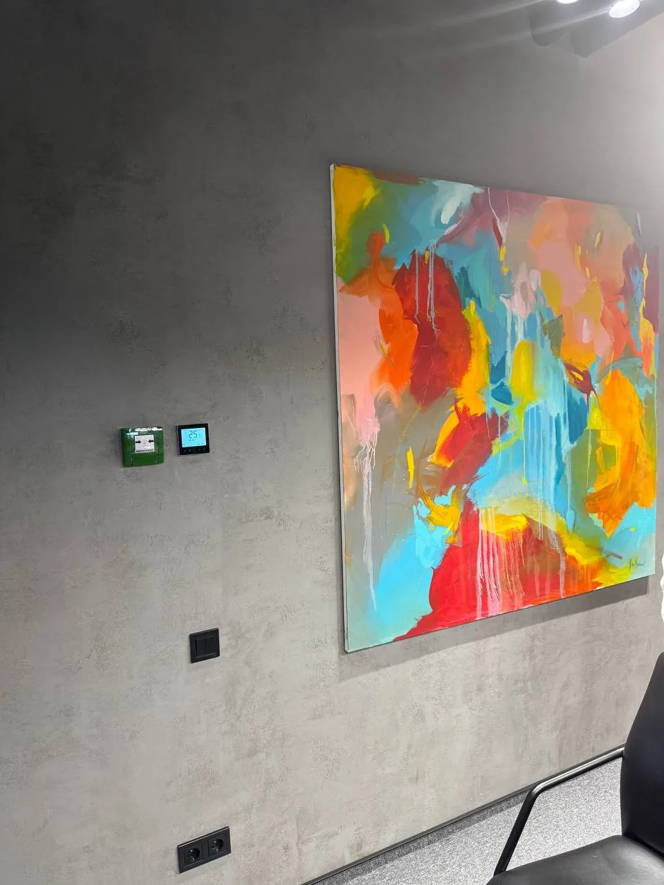 Izložbena dvorana s Mycond termostatom