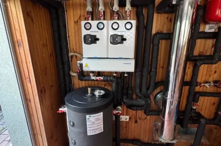 Obiteljska kuća s toplinskim pumpama Mycond Split serije BeeSmart