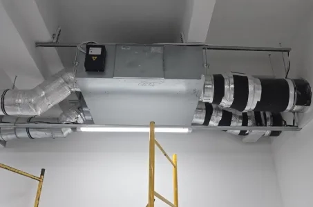 Trgovački centar s Mycond ventilacijskim jedinicama za povrat energije MVS