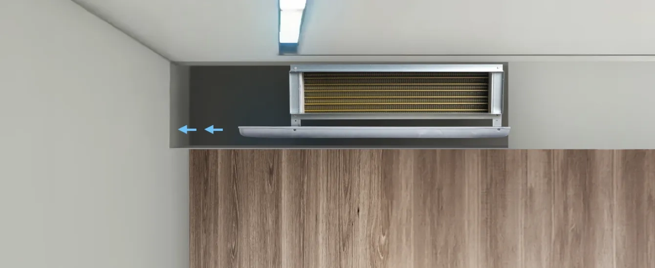 Prednosti ugradnje ventilokonvektorskih jedinica s kanalima ispod stropa: primjer Mycond MCFC-a