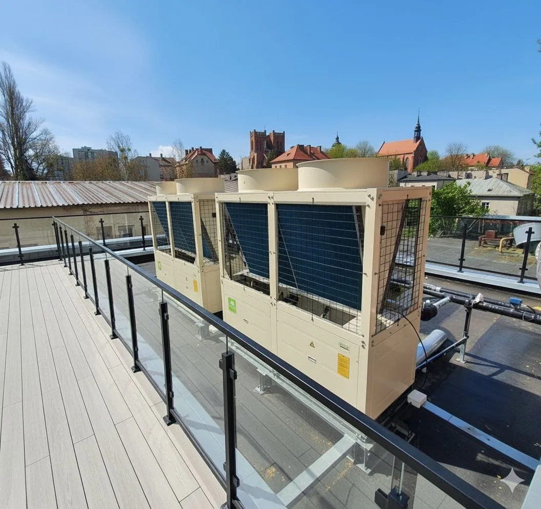 Modularne toplinske pumpe za grijanje hotela na primjeru Mycond MCU-YHE
